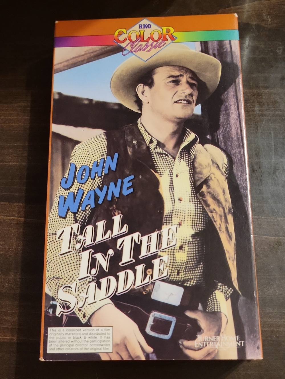 Tall in the Saddle Collector VHS- Brown & Tan